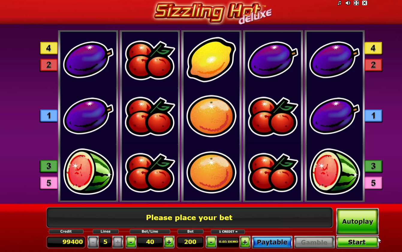 Sizzling Hot Deluxe slide 4